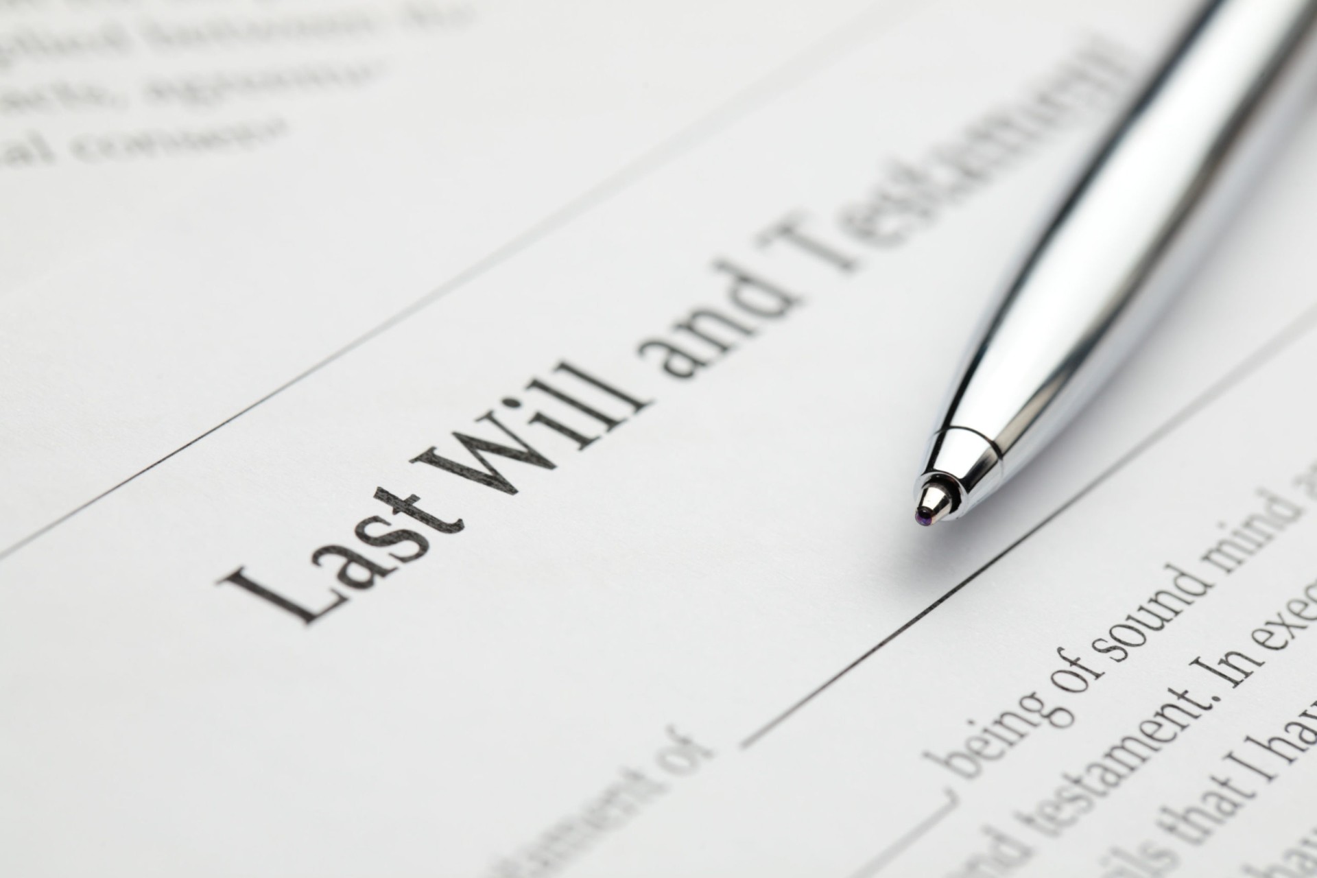 Wills and Estates